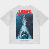 Jaws Oversized White Tee